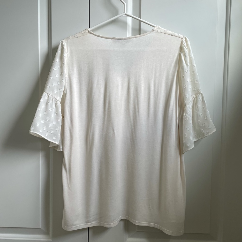White Loft Blouse - Picture 2 of 5
